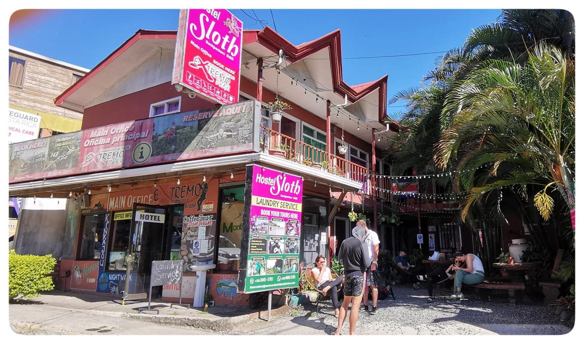 Hotel & Hostel Sloth Backpackers Monteverde ภายนอก รูปภาพ